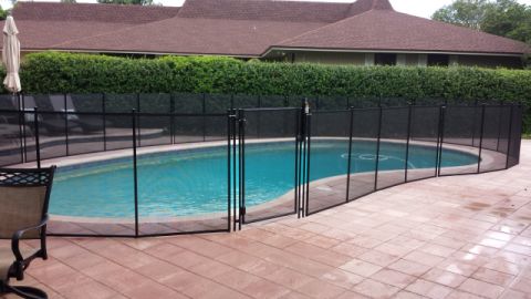 pool fence in ruskin